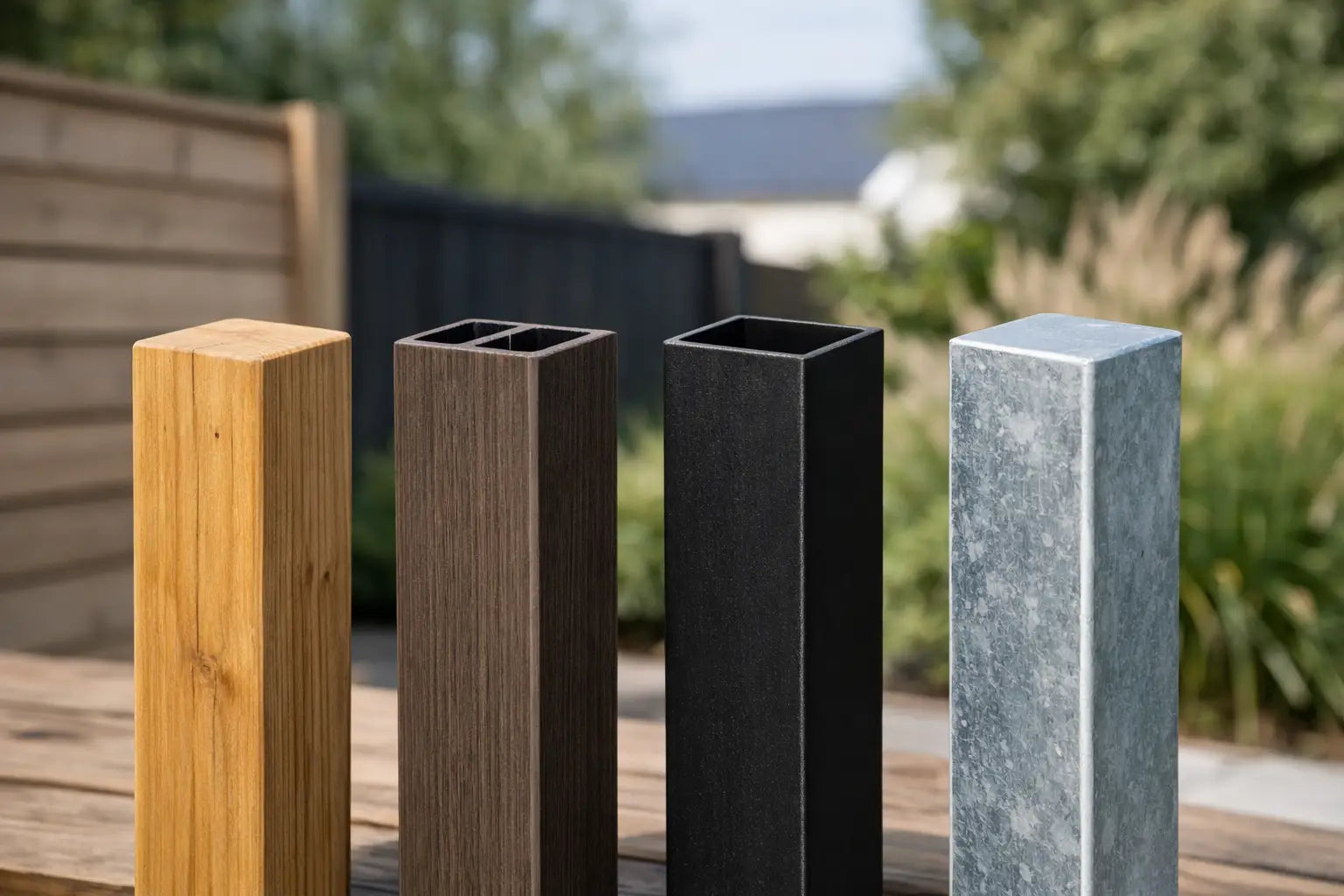 Welke tuinpalen voor schutting kies je?